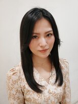 ヘアーデザイン ミヤビ 広尾(HAIR DESIGN MIYABI) 髪質改善モテ髪ナチュラルストレートロング１