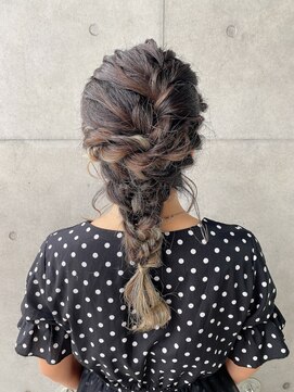 ロコ 門前仲町店(Loco by neolive) 編みおろしヘア【門前仲町】