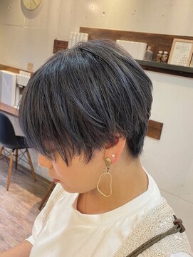 スタジオフォーエイチ(STUDIO 4H) ミニマムショート/丸み/ブルージュ/ローライト/コントラスト