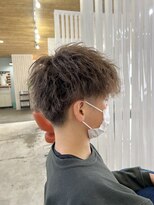 ヴィアルス 花山店(VIARS)&nbsp;ツイストスパイラルパーマ×刈り上げマッシュショート