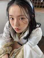 プレイ(Play)&nbsp;暗髪でも動きのあるスタイル