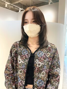 ウユ(uyu) 韓国レイヤーミディ