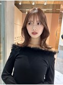 韓国 くびれヘア レイヤーカット 顔周り haruhi 大宮