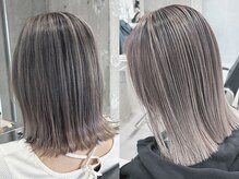 ラック(LUCK)の雰囲気（ハイライト、バレイヤージュで白髪をぼかして若見えデザインに♪）