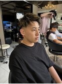 スウィングアップバング　ジェットモヒカン　フェードカット