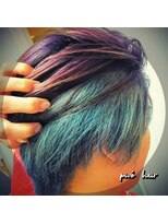 ピヴォヘアー(pivo hair) ハイトーンカラー ラベンダー ライトブルー デザインカラー