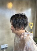 【縦落ちスパイラル×緩めパーマ×stylist小林】