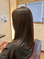 ヘアー グリーン(hair green) 20代30代40代ストレート顔周りレイヤー【髪質改善/百合ヶ丘】