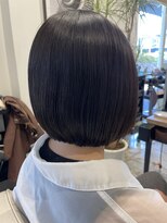 レシェル 桑名店(RECIEL) 艶々切りっぱなしボブ