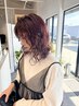 COCU似合わせカット+パーマ　￥11400