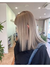 オーダイム(ou' dime) ミルクティーベージュダブルカラーケアブリーチ
