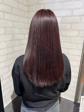 ルノン(LUNON) ガーネットレッド/ダブルカラー/暖色系カラー/赤