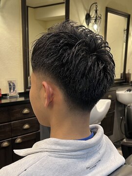 スカイマスターバーバー 渋谷(SKY MASTER BARBER) アップバンクフェード<理容室>{床屋/シェービング/渋谷}