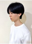 メンズカット シースルーマッシュ 韓国ヘア