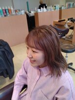 シャンプーボーイ 佐世保駅前店(SHAMPOO BOY)&nbsp;ピンクベージュ【ブリーチ/ハイライト/パーマ】