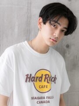 ポケット(pocket) #77/ブルーブラック/スペインカール/スパイキーショート/仙台