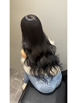 ノー バイ イオエ 西梅田(no. by ioe) ブリーチなしカラー/髪質改善/ミルクティーベージュ/小顔ヘア