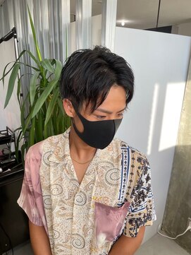 メンズサロン キング 高槻店(Men’s salon K!ng) 波巻きツイストスパイラルパーマ/フェザーパーマ/眉毛/メンズ