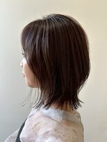 イーストハムアネーロ(EAST HAM anello) 白髪ぼかしカラー/ミディアムレイヤー/ダークカラー