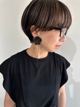 ジュベ(juve.) 大分ショートボブ顔まわりレイヤーカット髪質改善カラー30代