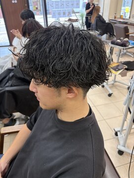 ヘア ルミナス バイ フォルテ(HAIR LUMINAS by FORTE) メンズ/パーマ/ニュアンスパーマ/学割U24/韓国/波巻きパーマ