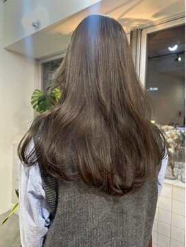 マルケ ドゥ マッシュ(MaruQuee de mashu) 透明感カラー/くすみベージュ/ブラウンカラー/大阪/茶屋町/梅田