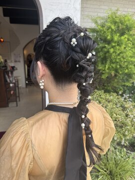 ヴィアンカ(Vianca) 【結婚式】編み下ろしアレンジ