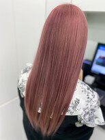 イーストハムヘッドショップ(EAST HAM head shop) 絹髪/髪質改善カラー/艶髪ストレート/美髪/艶髪/ピンクベージュ