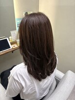 ヤヤ 浅草(yaya.) ミディアムレイヤースタイル