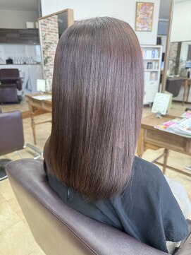 トップスタイル リッチ 艶髪ココアブラウンカラー