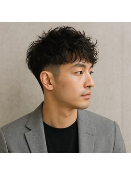 スープレックス ヘアーデザイン(SOUPREX HAIR DESIGN) 好印象ツーブロックパーマ 20代 30代 40代 50代 60代 メンズ