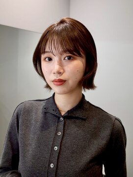 ヒュー 広島(HEW) 大人かわいいボブヘア