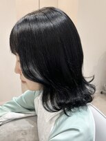 ベル サウス(BHEL south)&nbsp;津久居ロレイヤーカットハッシュカット透明感カラー重めロング