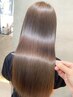 【髪質改善メニュー】カット+酸性ストレート+カラー+1STEPトリートメント