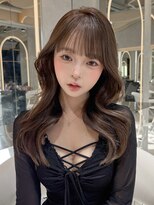 ロンドリメゾン 原宿(Lond re Maison.)&nbsp;チャコール/オリーブグレー/レイヤーカット小顔顔周り韓国原宿