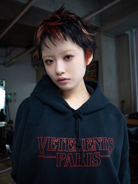 ギークス(GEEKS) 【GEEKS渋谷】渋谷/お任せデザインカラー/レイヤーショート/小顔