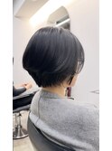 似合わせショートカット/ワンカールパーマ