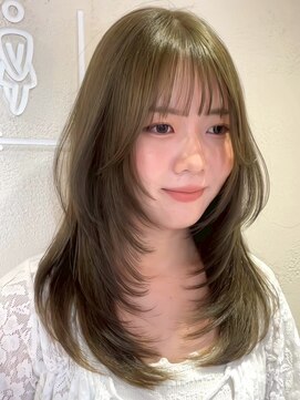 サイン 渋谷(SIGN) お洒落なレイヤーカットハッシュカットレイヤーボブ渋谷