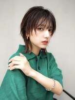 ギークス(GEEKS) 【GEEKS渋谷】前髪あり/ミディアムレイヤー/ウルフ/顔周りカット