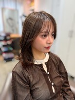 イヴォーク トーキョー(EVOKE TOKYO) ミディアムレイヤー/カーテンバング/顔周り/髪質改善/かき上げ