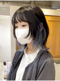 インナーカラーグラデーションカラーブリーチ横浜駅N