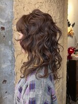 ハコ プラス(HACO+)&nbsp;【Haco+】Rena_ウェーブ_ダークブラウン