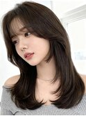 フェイスフレーミングルーツカラーネオウルフ天使の羽バングボブ