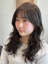 ザザ ZA/ZA 神楽坂 レイヤーカット×オリーブベージュカラー