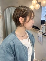 ロンドアジュール 横浜(Lond azur) ニュアンスウルフ/ショート/20代30代40代50代/顔周りカット