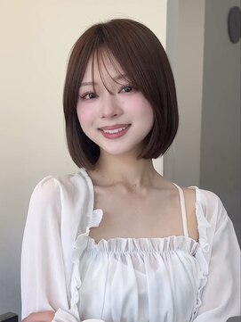 コート 表参道(Cote) 美髪レイヤーカット/くびれ巻き髪/ベージュカラー/縮毛矯正