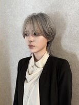 ノブレス(NOBLESSE)&nbsp;ホワイトグレージュ×中性ウルフ