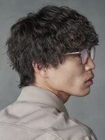 ノードオム 栄(NODE HOMME) シャドウパーマ波巻きスパイラルパーマウルフパーマ名古屋駅栄駅