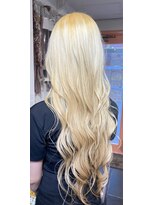 ヘアーメイクデコトウキョウ 鹿児島 天文館店(hair make Deco.Tokyo) ダブルカラー#ブリーチ#ハイトーンカラー#鹿児島天文館ブリーチ