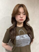 ニコ トウキョウ ヨコハマ(nico)&nbsp;セミロングレイヤーカット顔周りレイヤーウルフハッシュカット